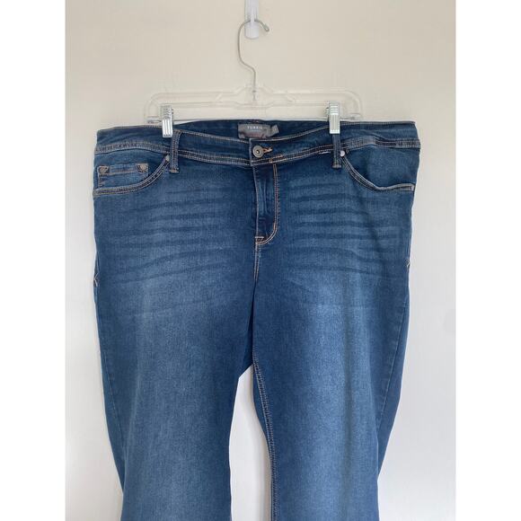 Torrid Jeans Womens 20 Short Bootcut Stretch Comfortable Western Boho Comfy - Picture 3 of 9